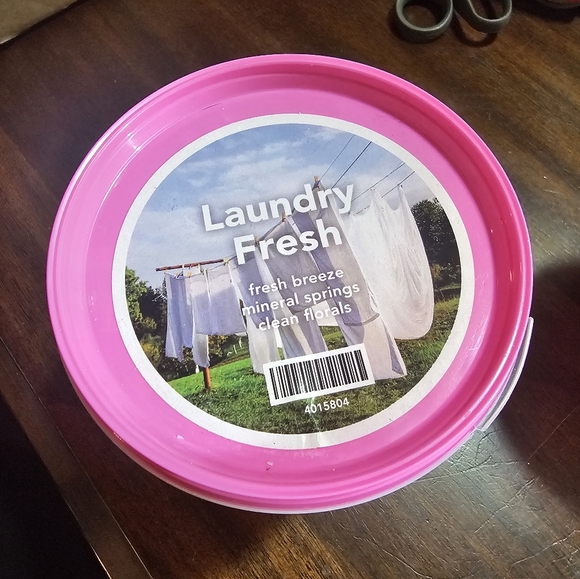 Pink Zebra Fresh Laundry Carton New - Picture 1 of 2